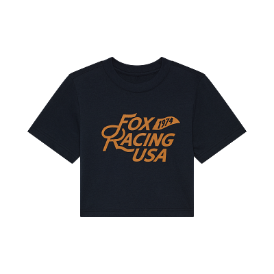 Womens Fox USA Baby Tee