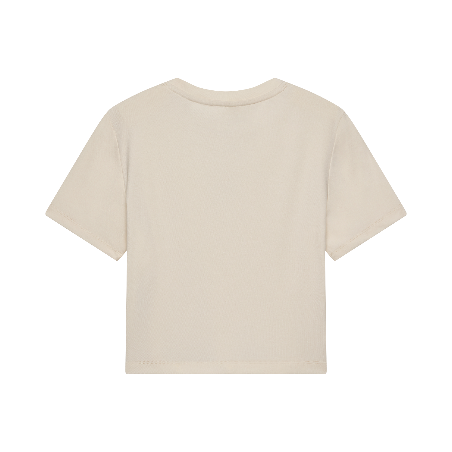 Womens Fox Head Rib Baby Tee