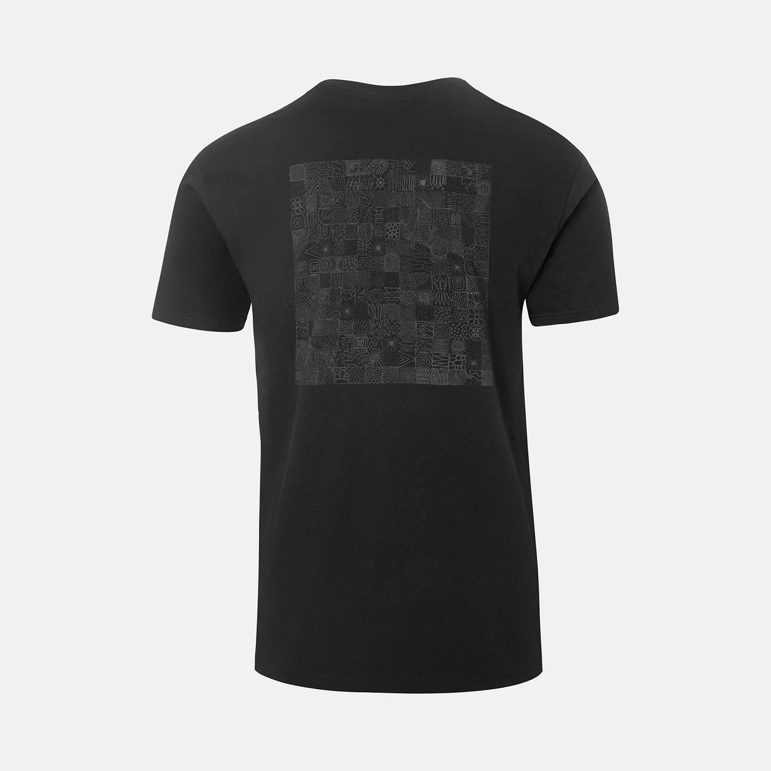 GA M TSHIRT BLK AG XS