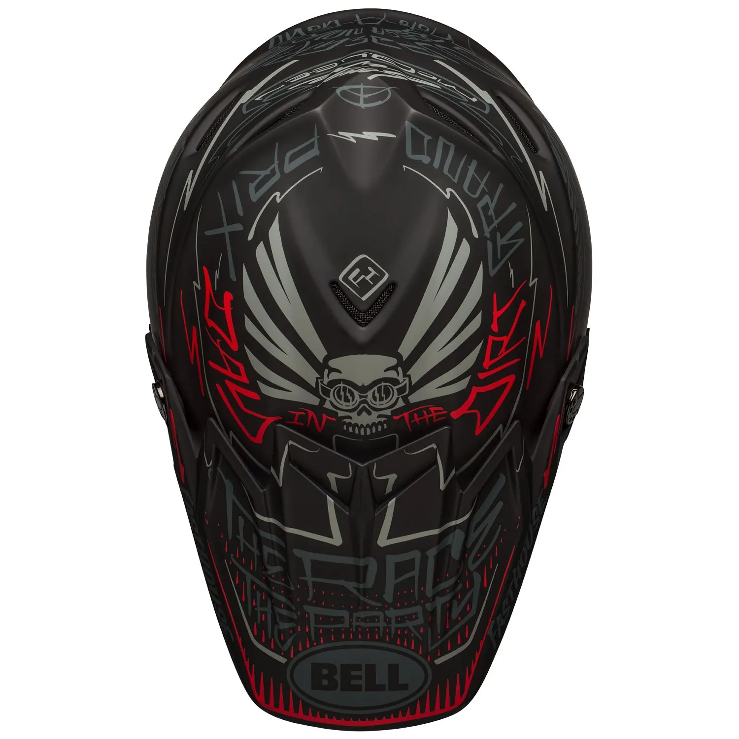 PS MOTO-9 FLEX FHDID21 MT BK/GY/RD XL