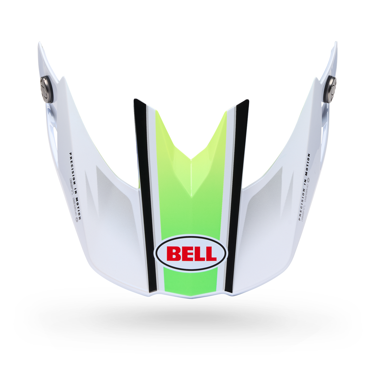 PS MOTO-10 SPHR VISOR GRID WH/BL OS