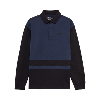 Circa 74 Oversize-Rugby-Oberteil mit langen &Auml;rmeln