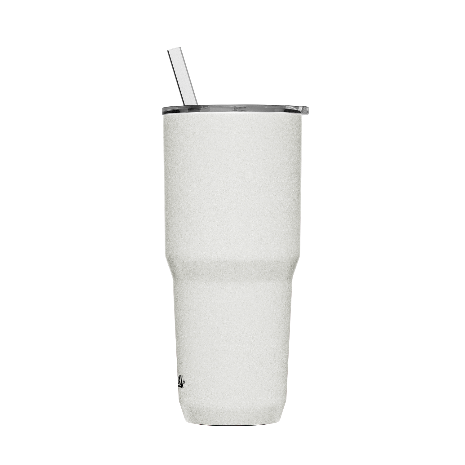 Straw Tumbler, SST Vacuum Insulated 30oz, White