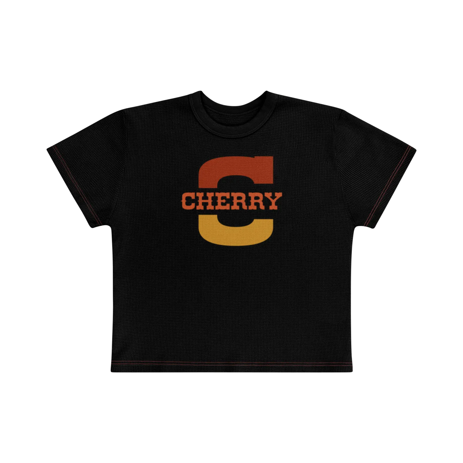 FOX X CHERRY CONTRAST BABY TEE 