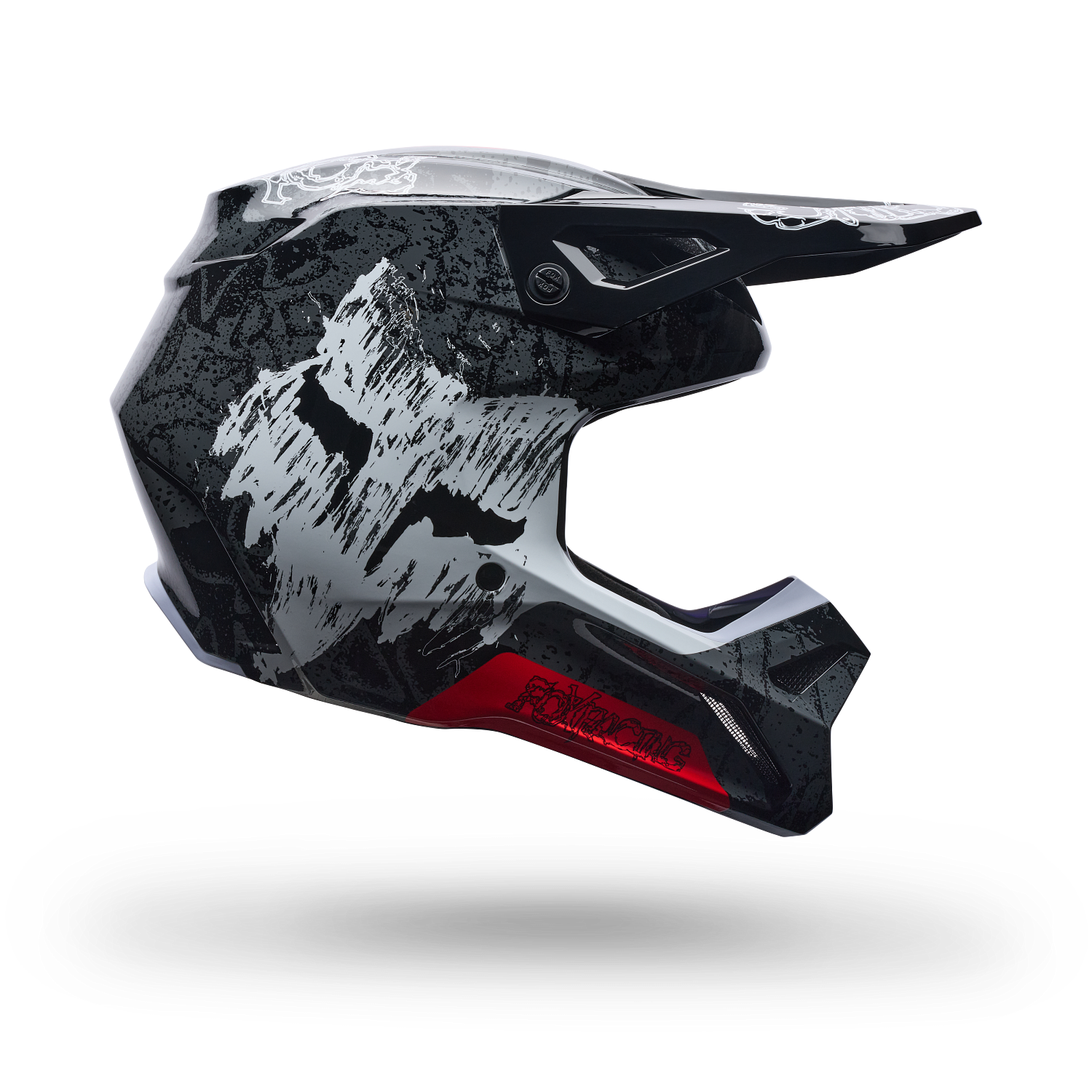 V1 ABYSS HELMET [BLK] XS