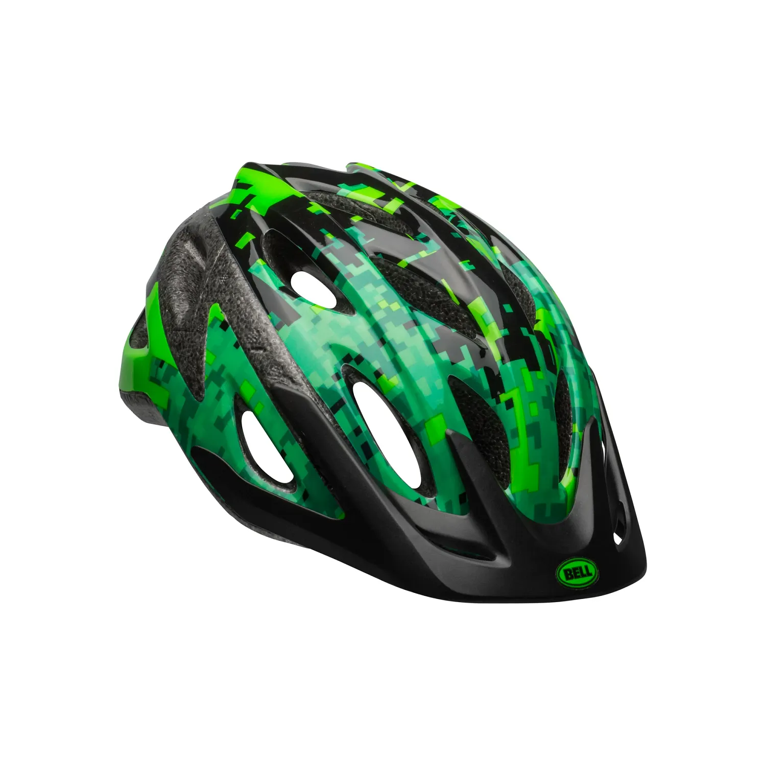 BC HLMT YTH AXLE PIXELS GREEN WM