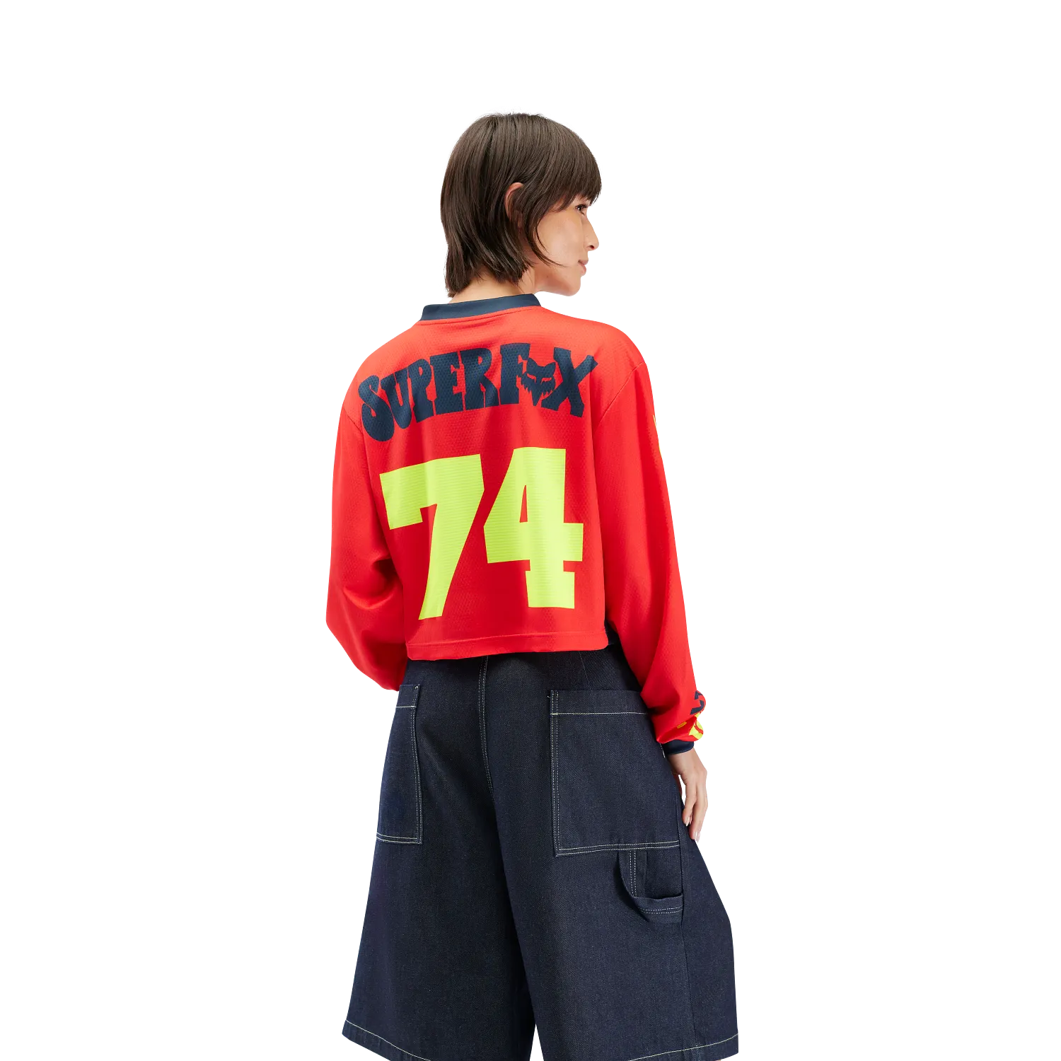 W SUPER TRICK LFS CROP JERSEY 