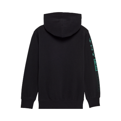 YTH BLUR FLC PO [BLK] YS