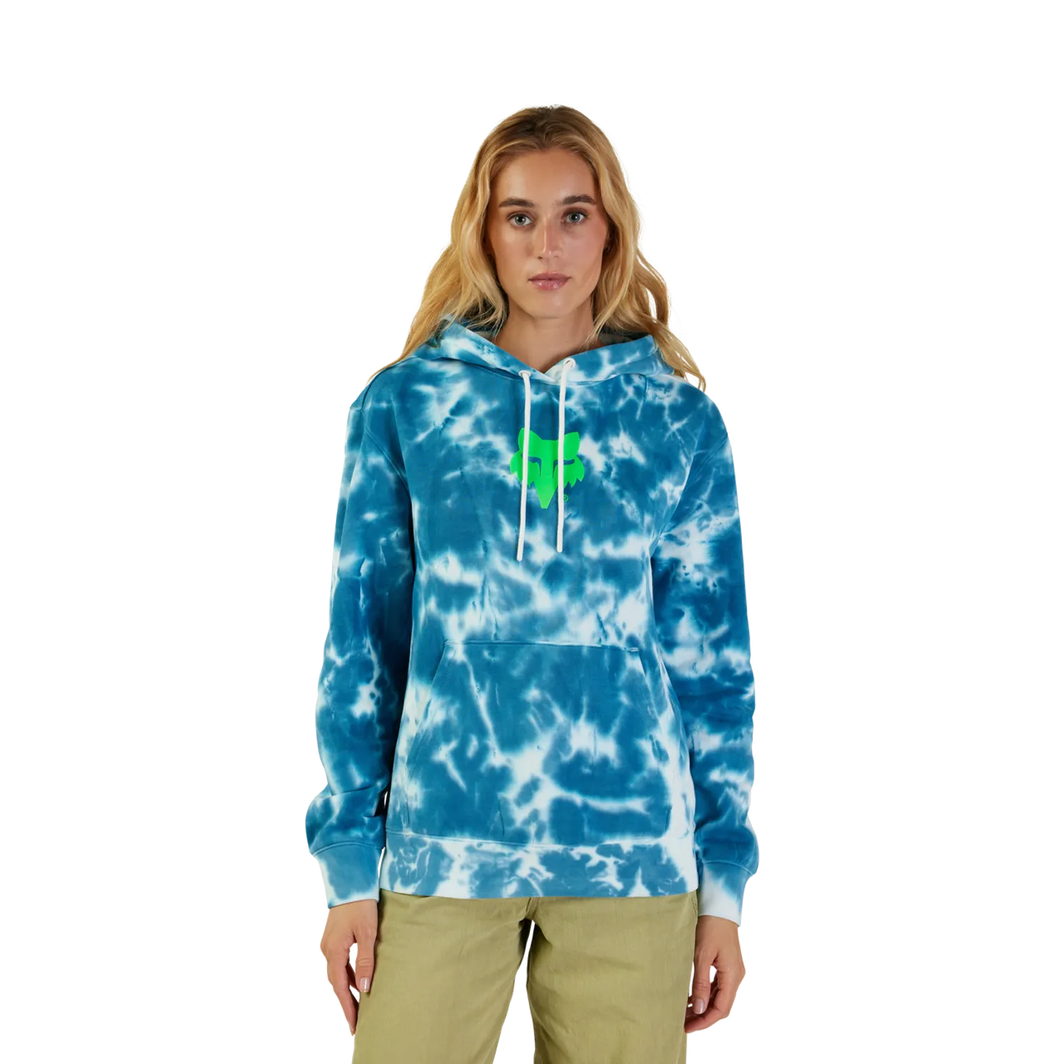 W ATLAS FLEECE PO [BLU/WHT] XS