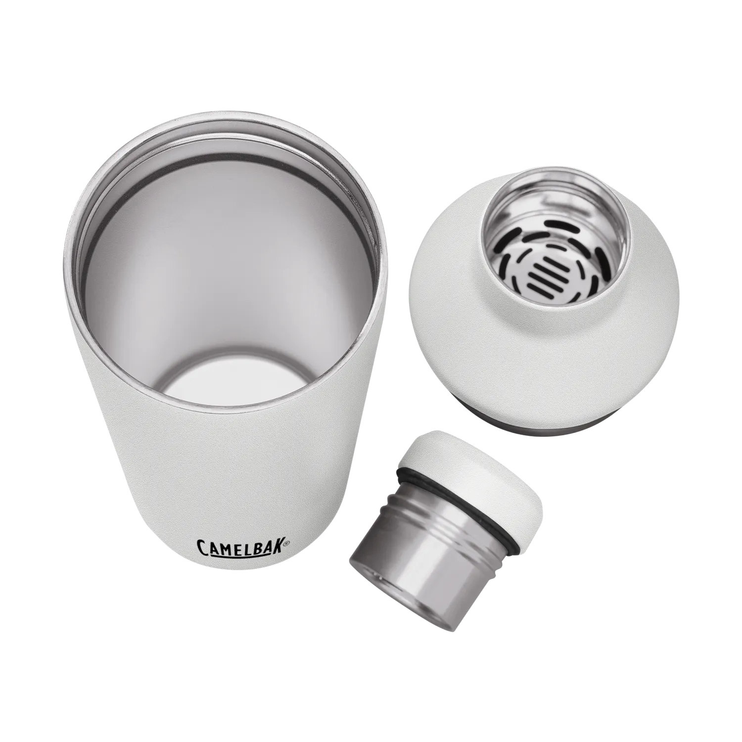 Leakproof Cocktail Shaker, VSS, 20oz, White