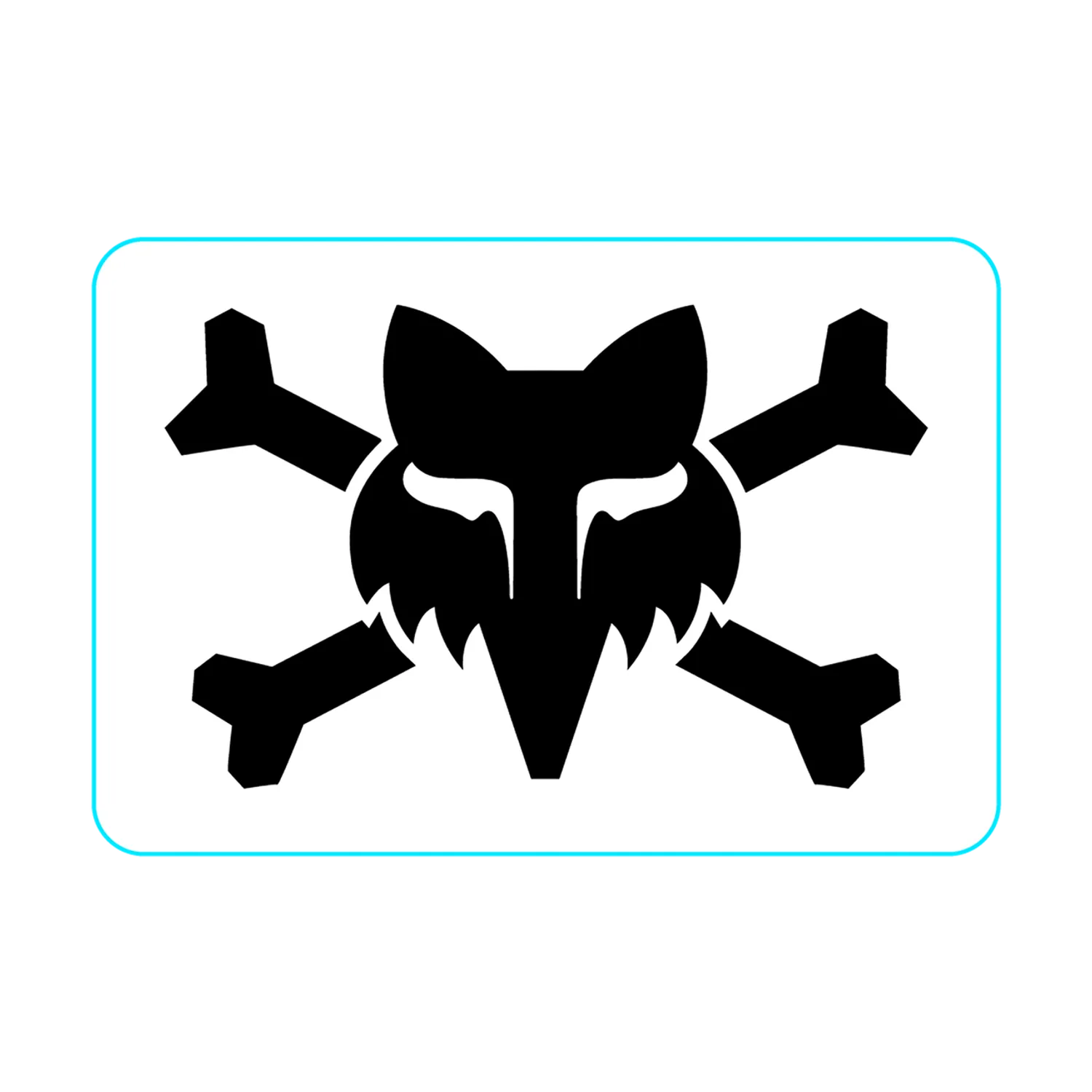 Logo de la victoire Autocollant de 3"