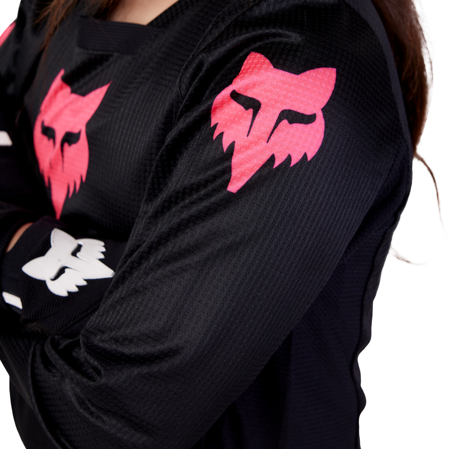 YTH GIRLS BLACKOUT JERSEY [BLK/BLK] YXL