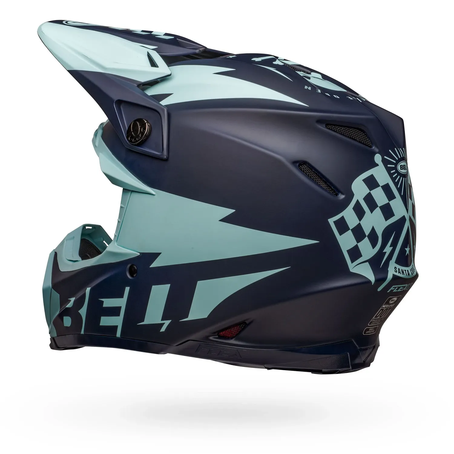 PS MOTO-9 FLEX BRKWY MT NVY/LT BL L