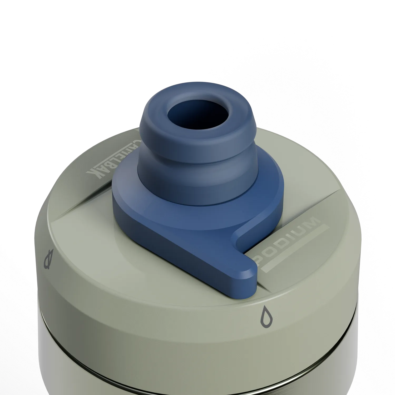 Podium Insulated Steel, 18oz, Mercury Fog