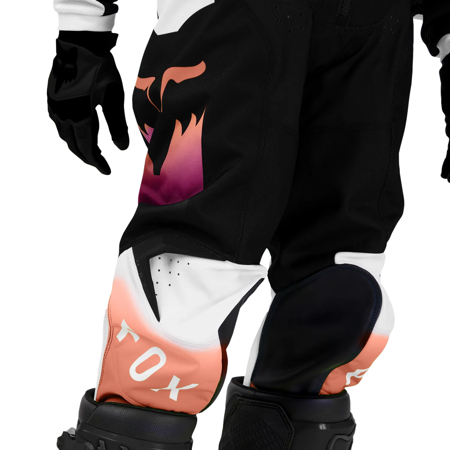 YTH GIRLS 180 FLORA PANT [BLK/PNK] 22