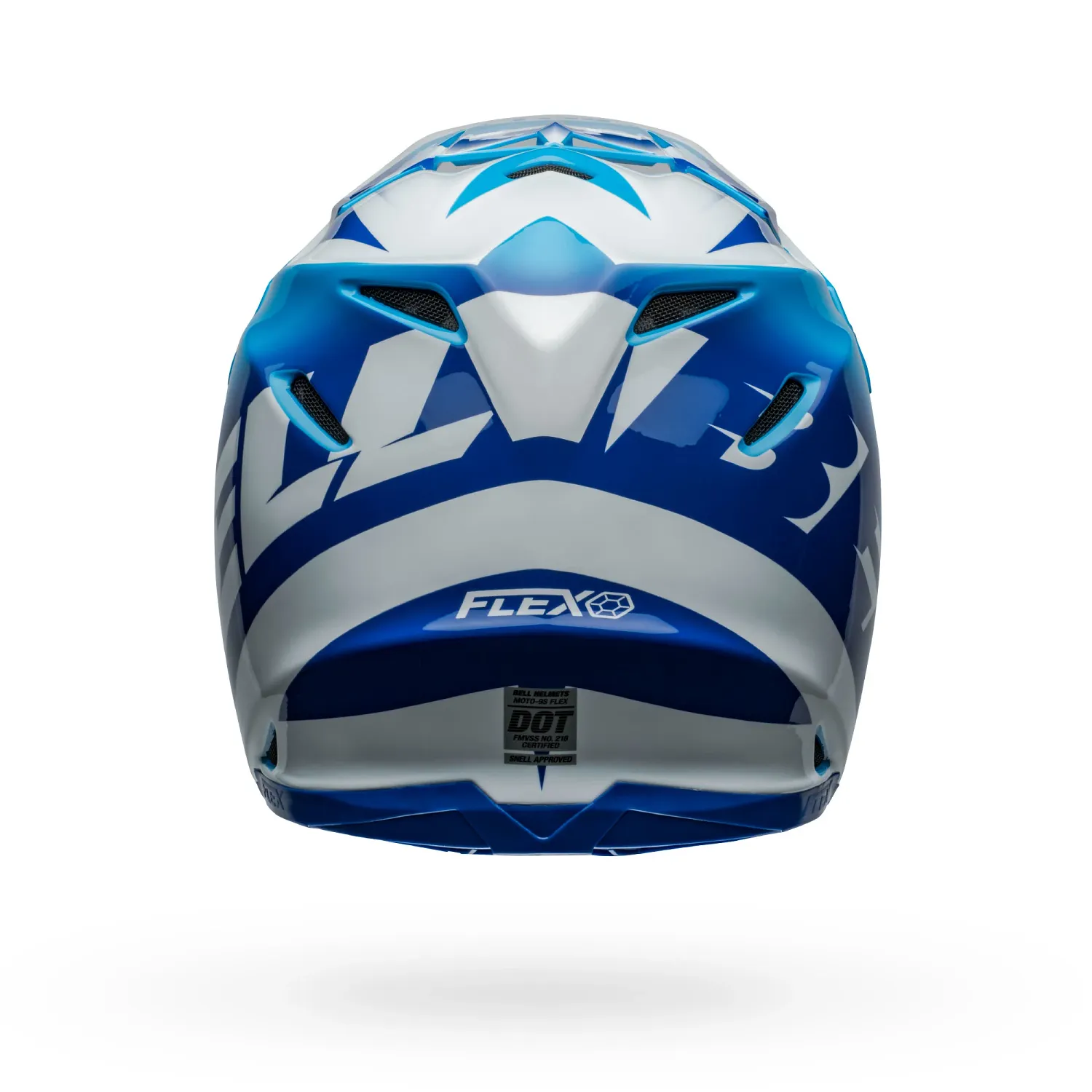 PS MOTO-9S FLEX RAIL BL/WH XL
