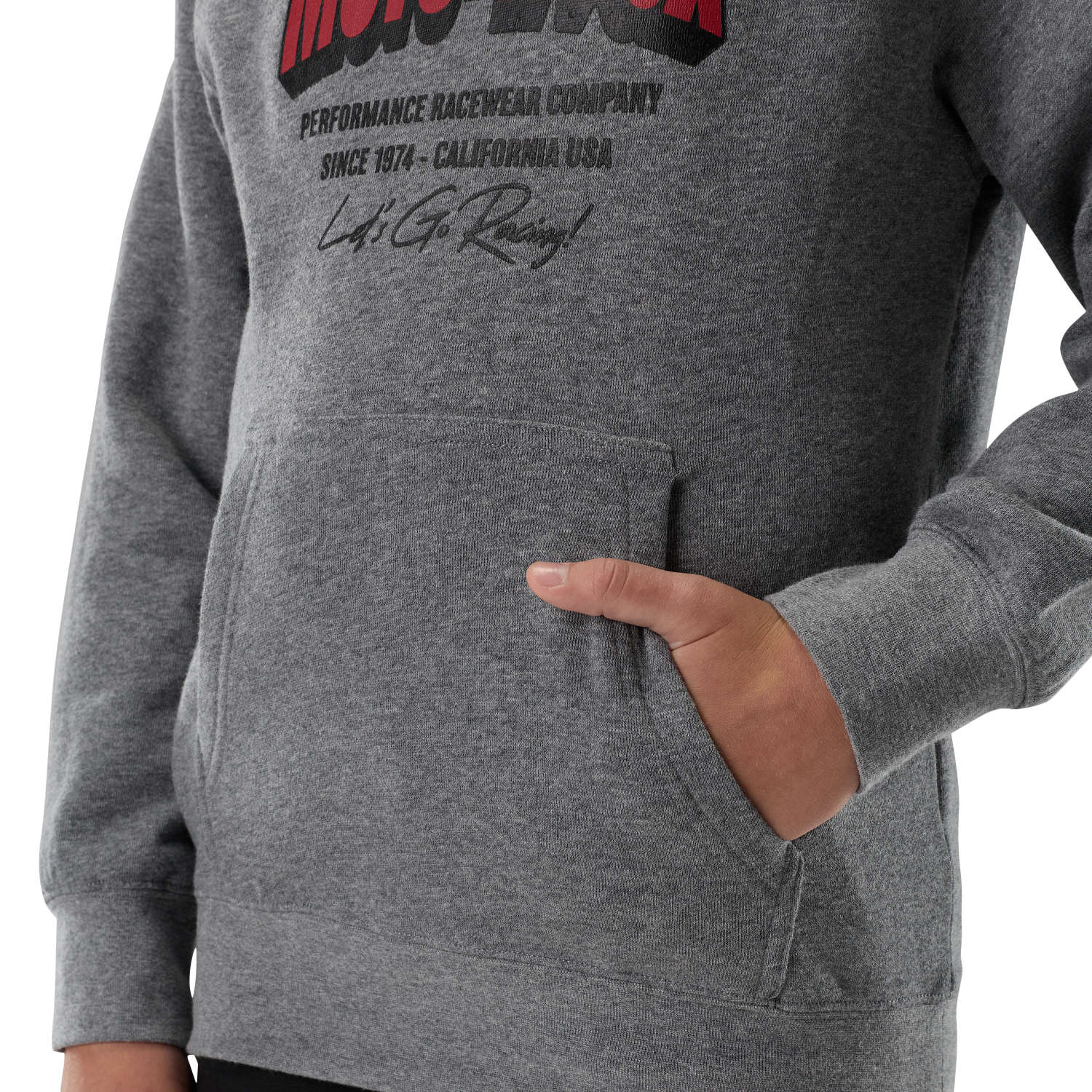 Youth Go Race Fleece Pullover Hoodie