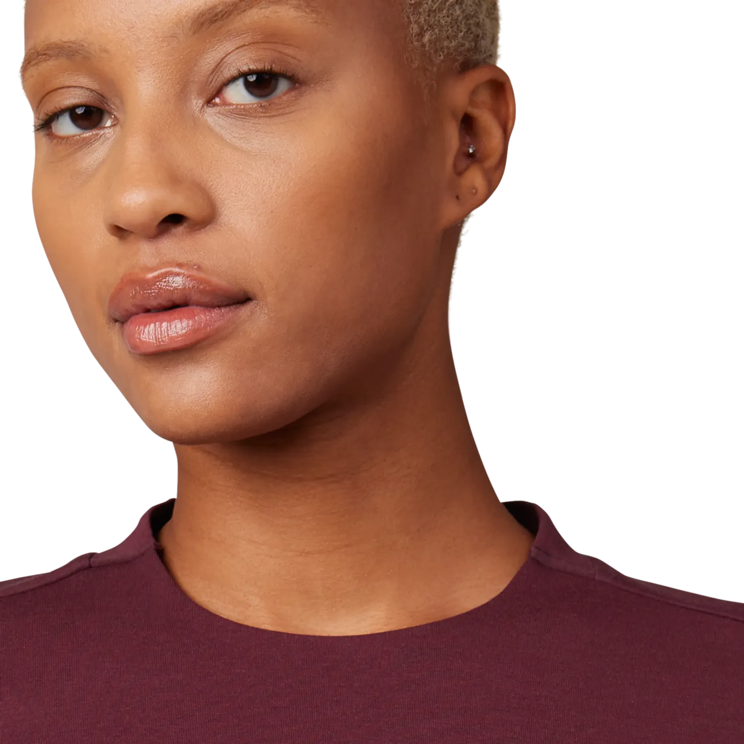 WOMENS RISE CREW FLEECE 