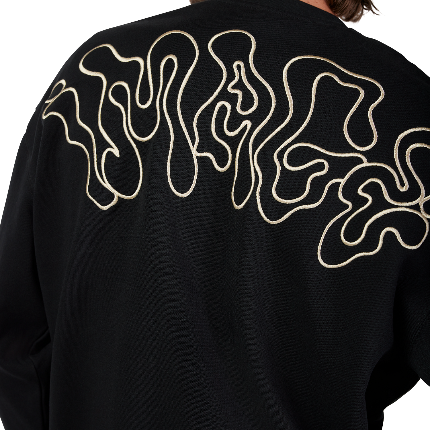 Sudadera Crew Oversize Hello Future