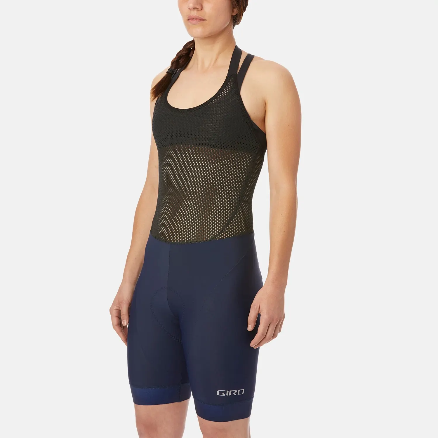 GA W CHRNO EX HALTER BIB SHRT MDNT L