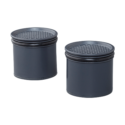 Replacement Activated Carbon Filter 2-pack filtered by LifeStraw&reg;