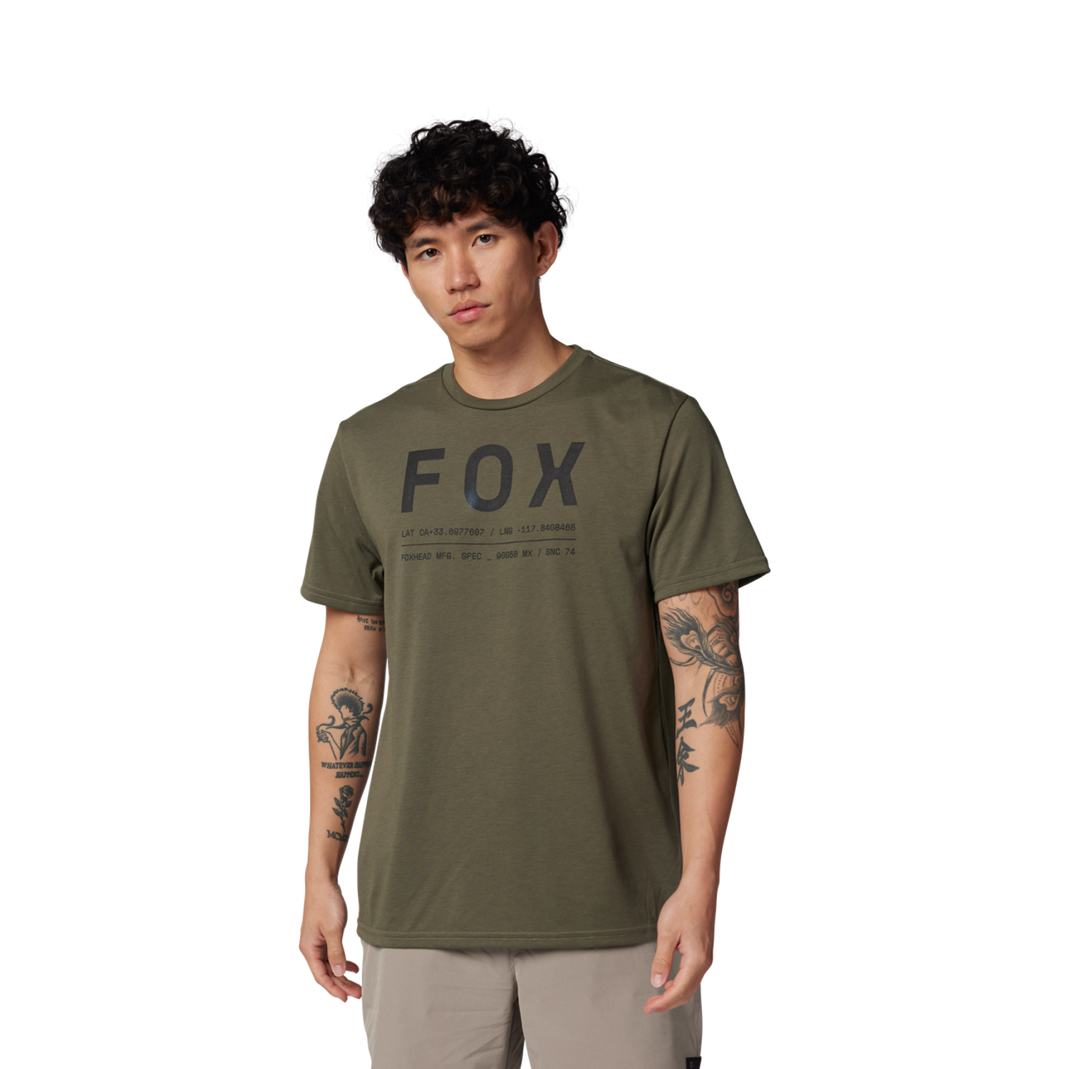 NON STOP SS TECH TEE [OLV GRN] XL