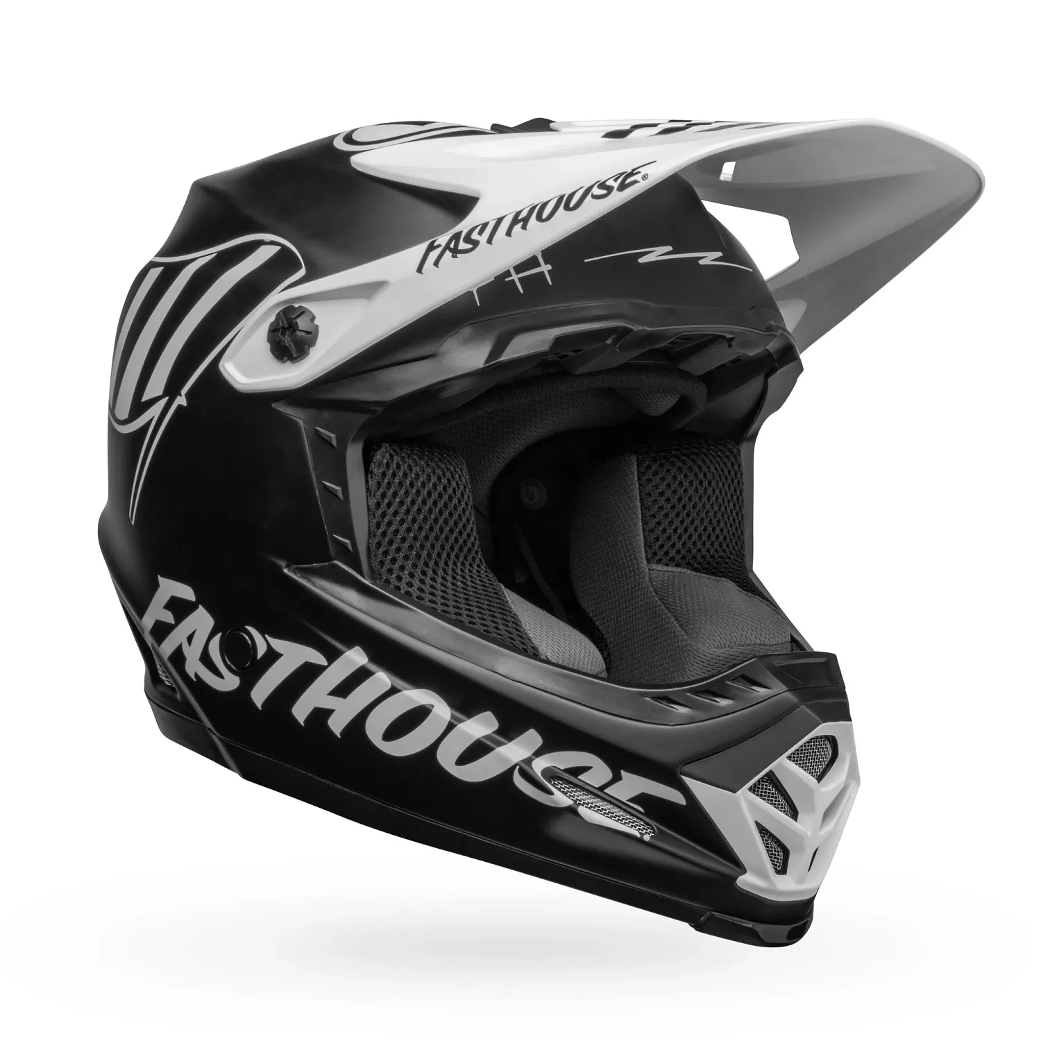 PS MOTO-9YTHMIPS FH FLYC MT BK/WH Y L/XL