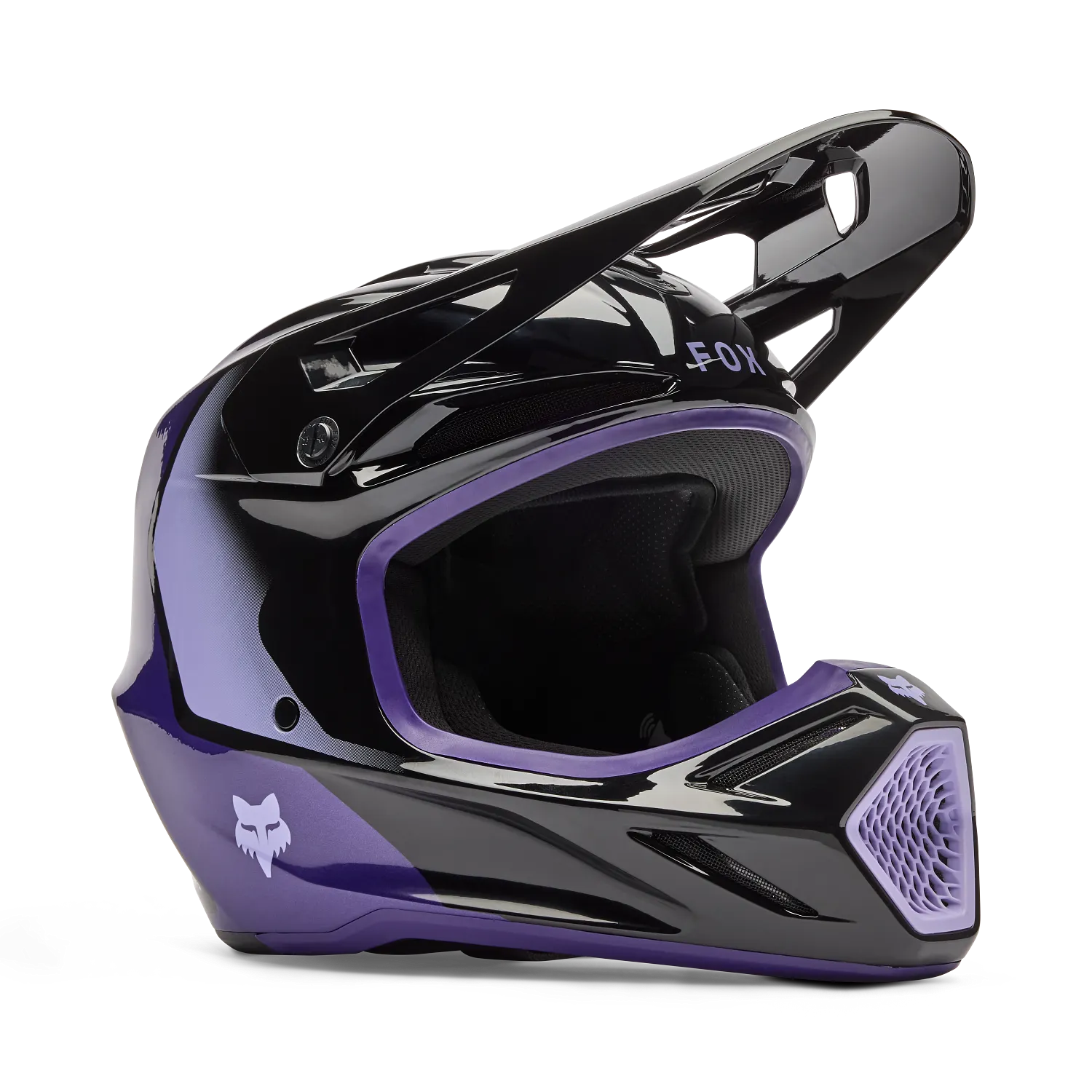 YTH V3 SPIRE HELMET [BLK/PUR] YS