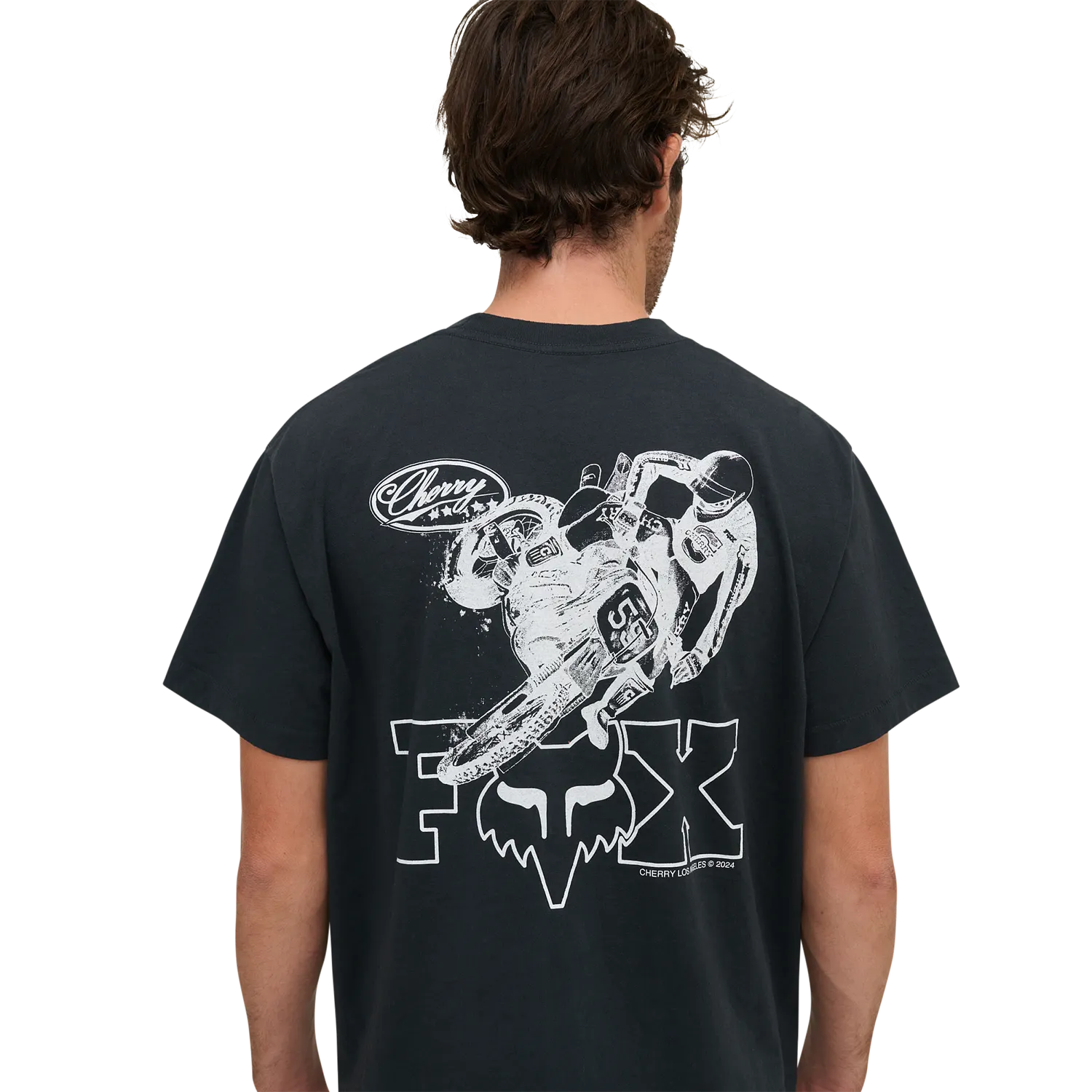 FOX X CHERRY CLASSIC POCKET TEE 