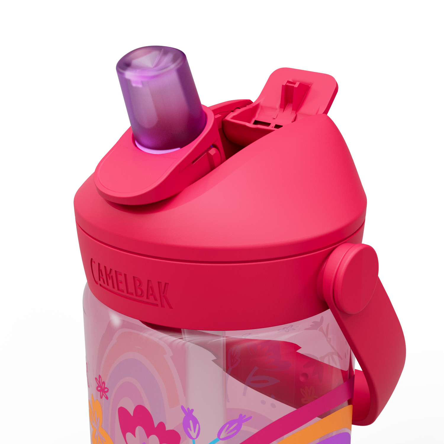 THRIVE FLIP STRAW KIDS 14OZ [RNBW FLRL] OS