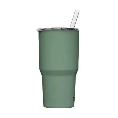 Straw Mug, SST Vacuum Insulated, 24oz, Moss