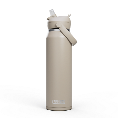 Thrive&trade; Flip Straw 950ml Flasche, isolierter Edelstahl