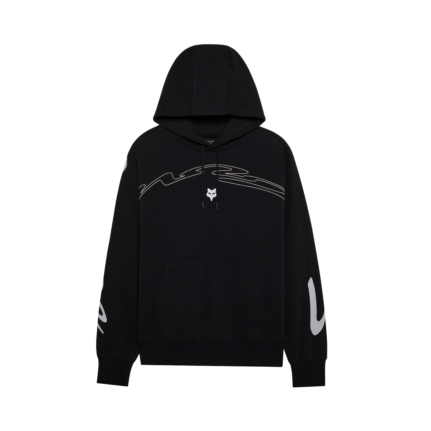 Energy Face Oversized Pullover Hoodie