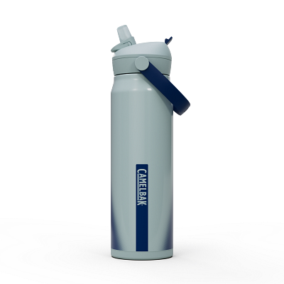 Botella t&eacute;rmica Thrive&trade; Flip Straw 750 ml &ndash; acero inoxidable