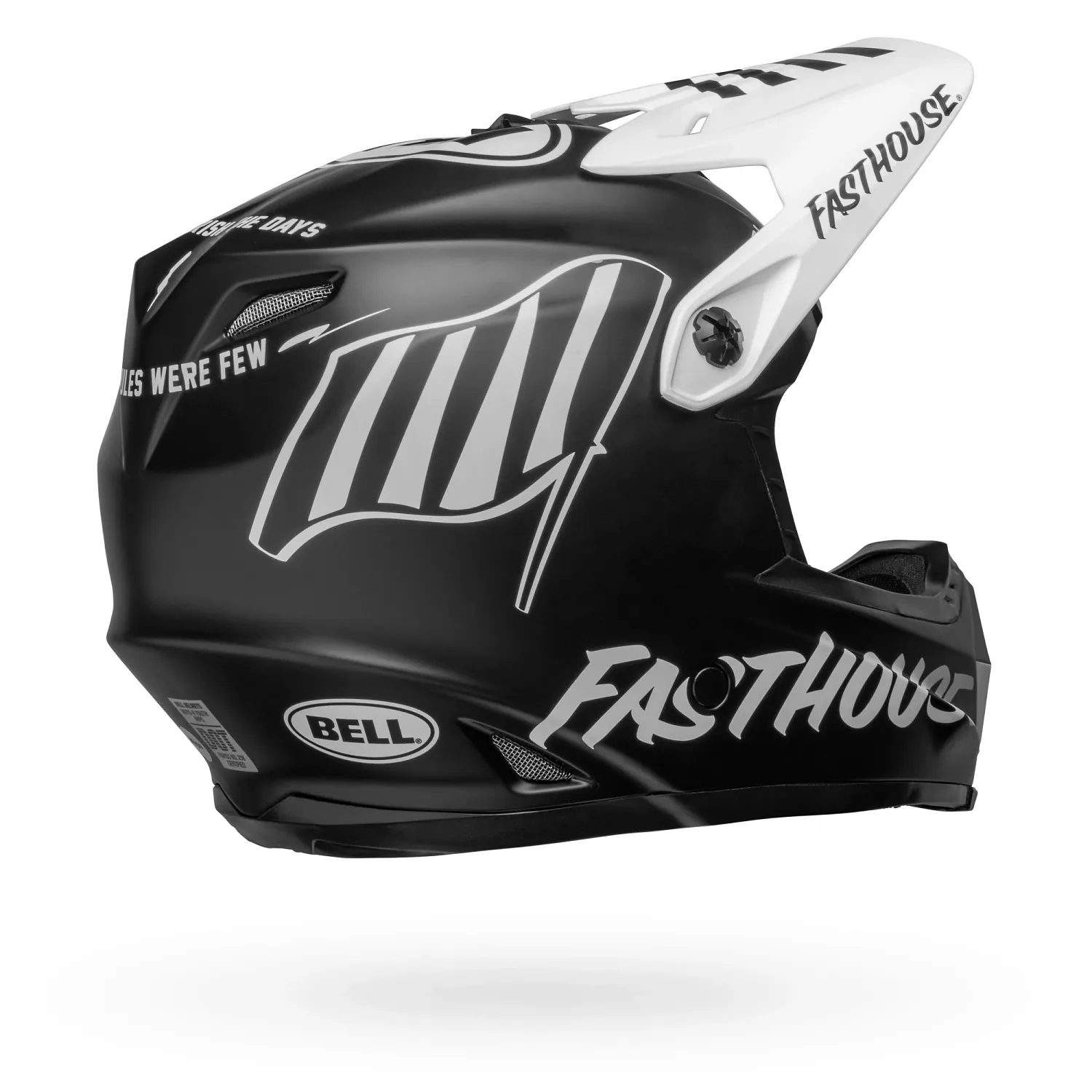 PS MOTO-9YTHMIPS FH FLYC MT BK/WH Y L/XL