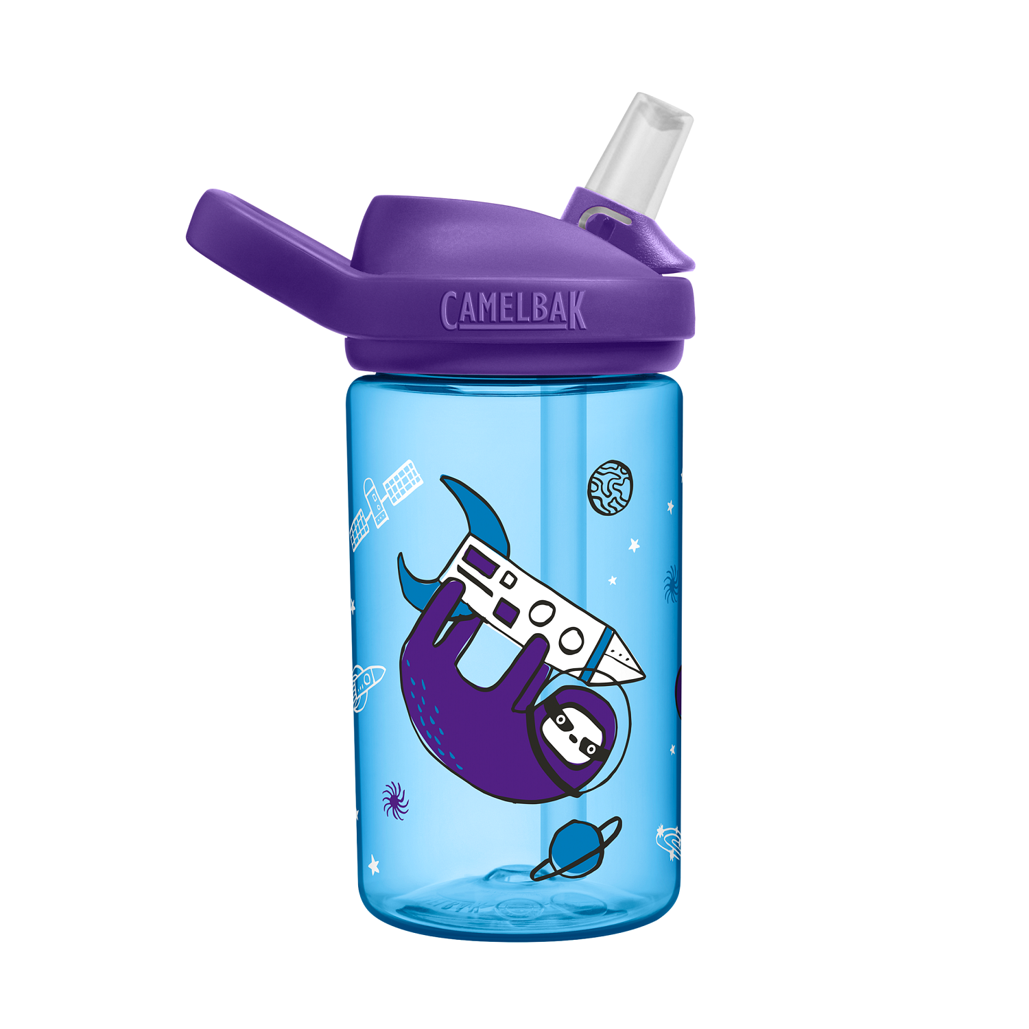 eddy+ Kids 14oz, Sloths in Space
