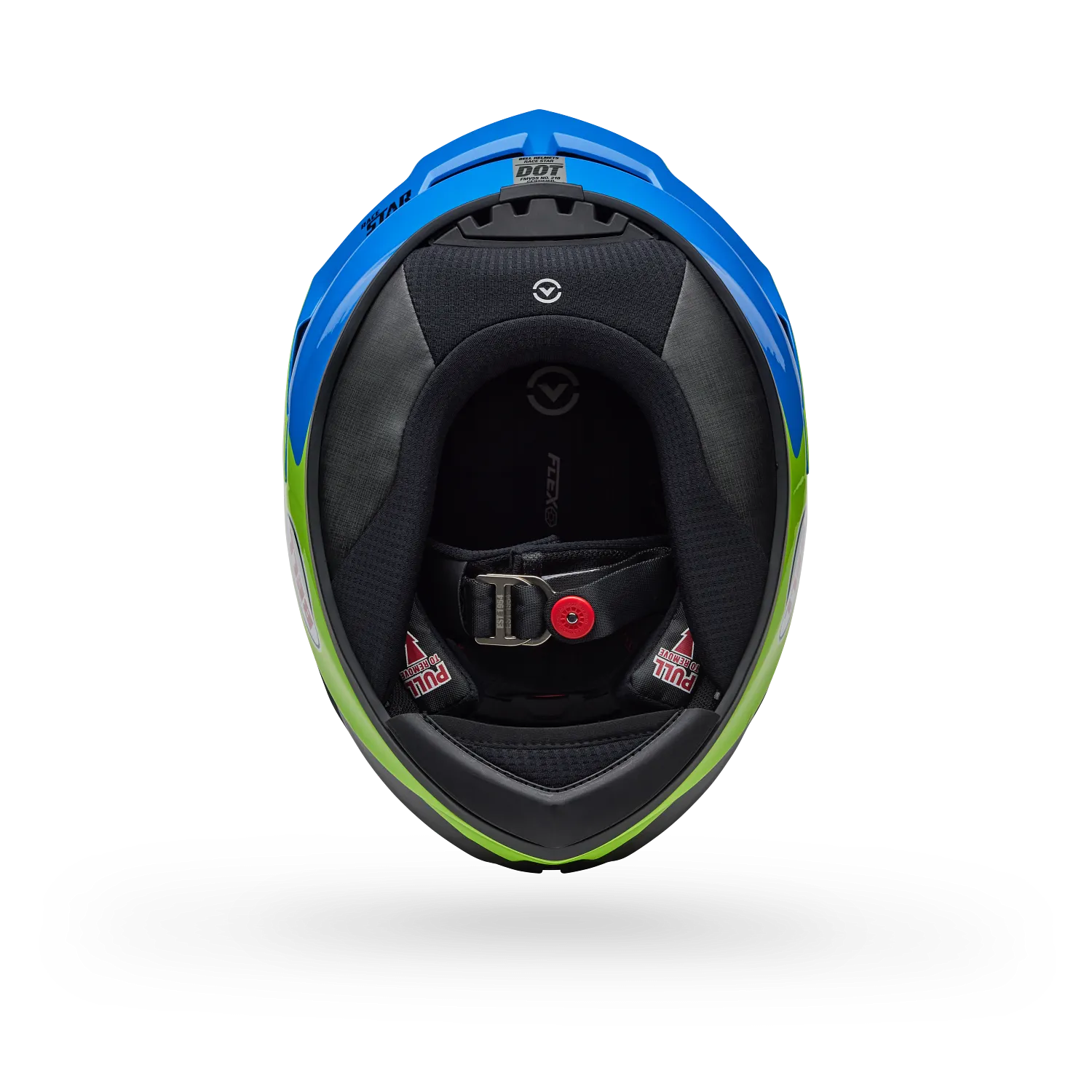 RACESTAR DLX CORSA GLOSS ECE [BLU/GRN] S
