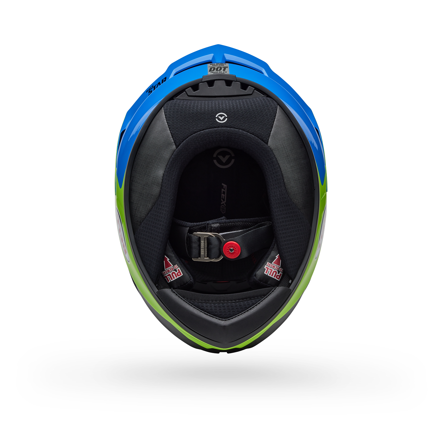 RACESTAR DLX CORSA GLOSS ECE [BLU/GRN] S