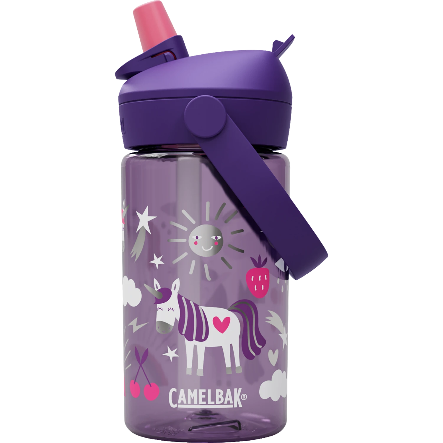 Thrive Flip Straw Kids 14oz, Unicorn Party