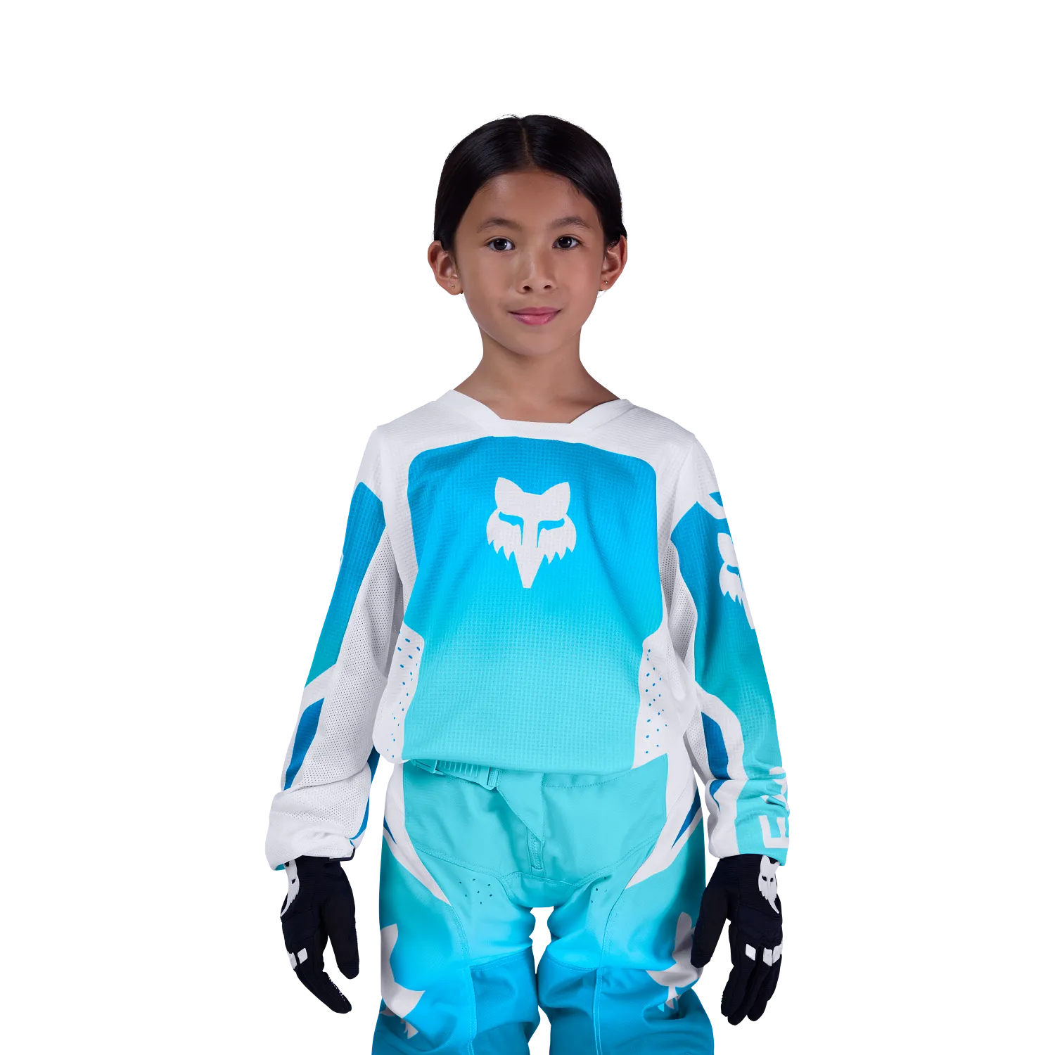 YTH GIRLS 180 SHIELD JERSEY [BLU/WHT] YS