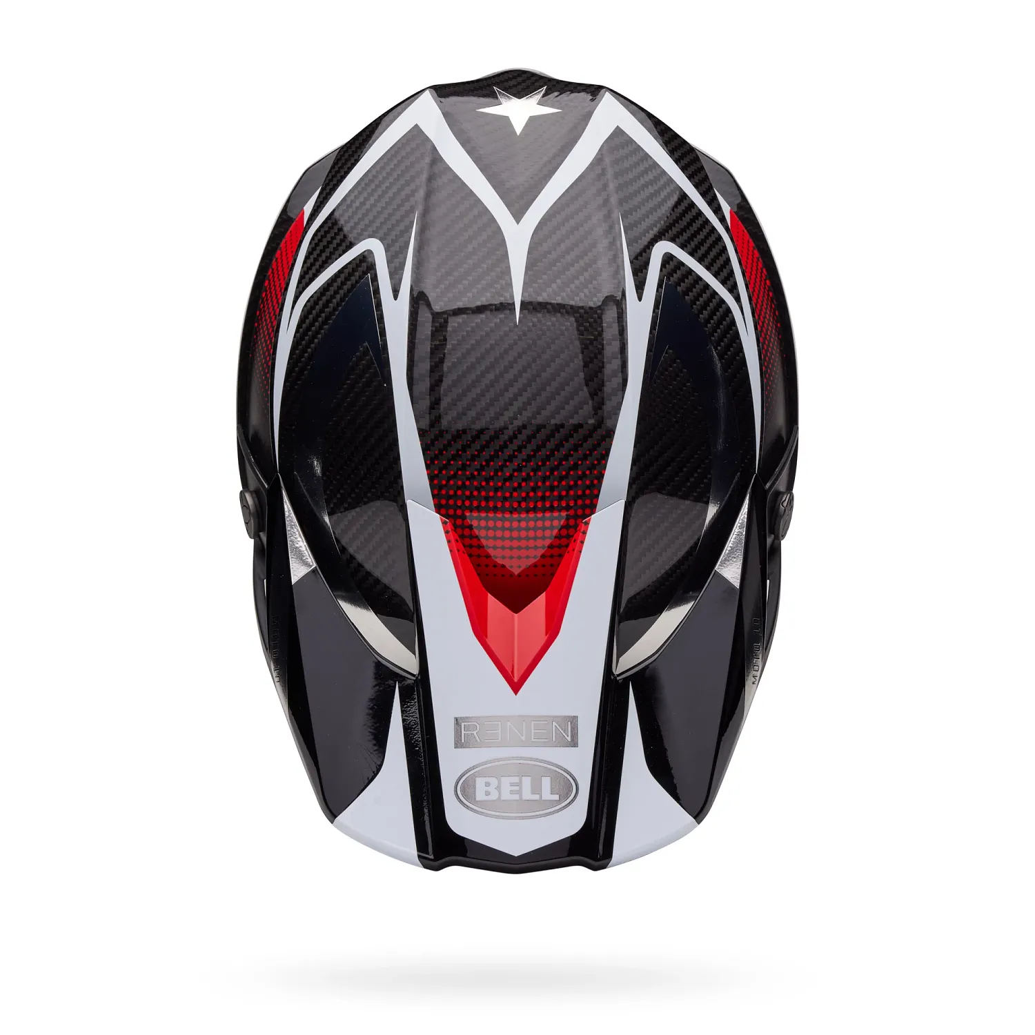 PS MOTO-10 SPHR RN RAYCON M/G BK/WH S
