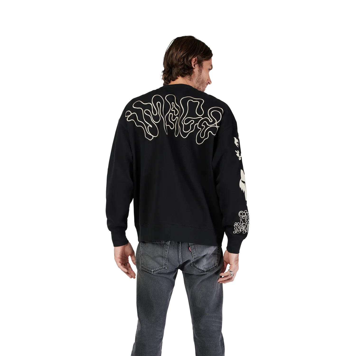 Moletom extragrande Hello Future