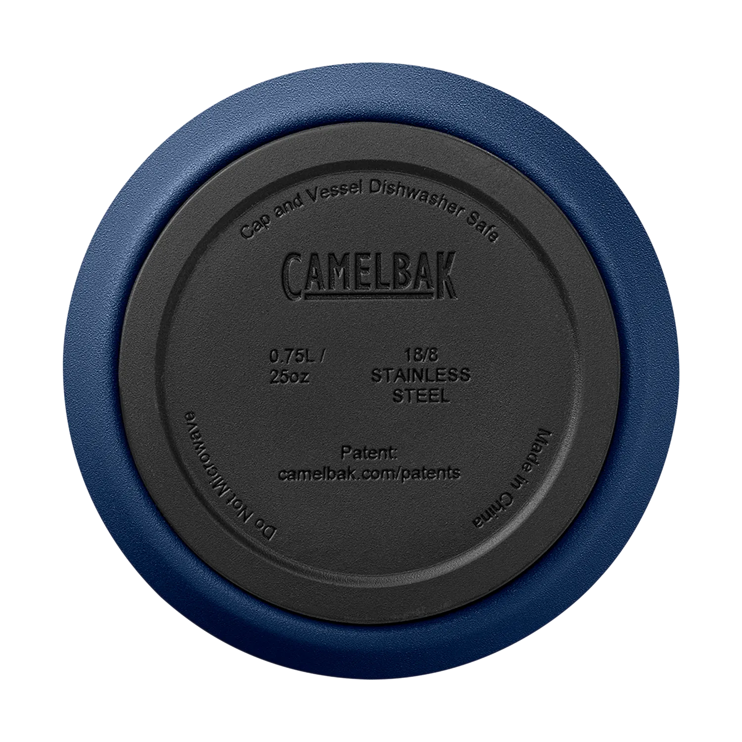 Wine Bottle, SST Vacuum Insulated, 25oz, Navy