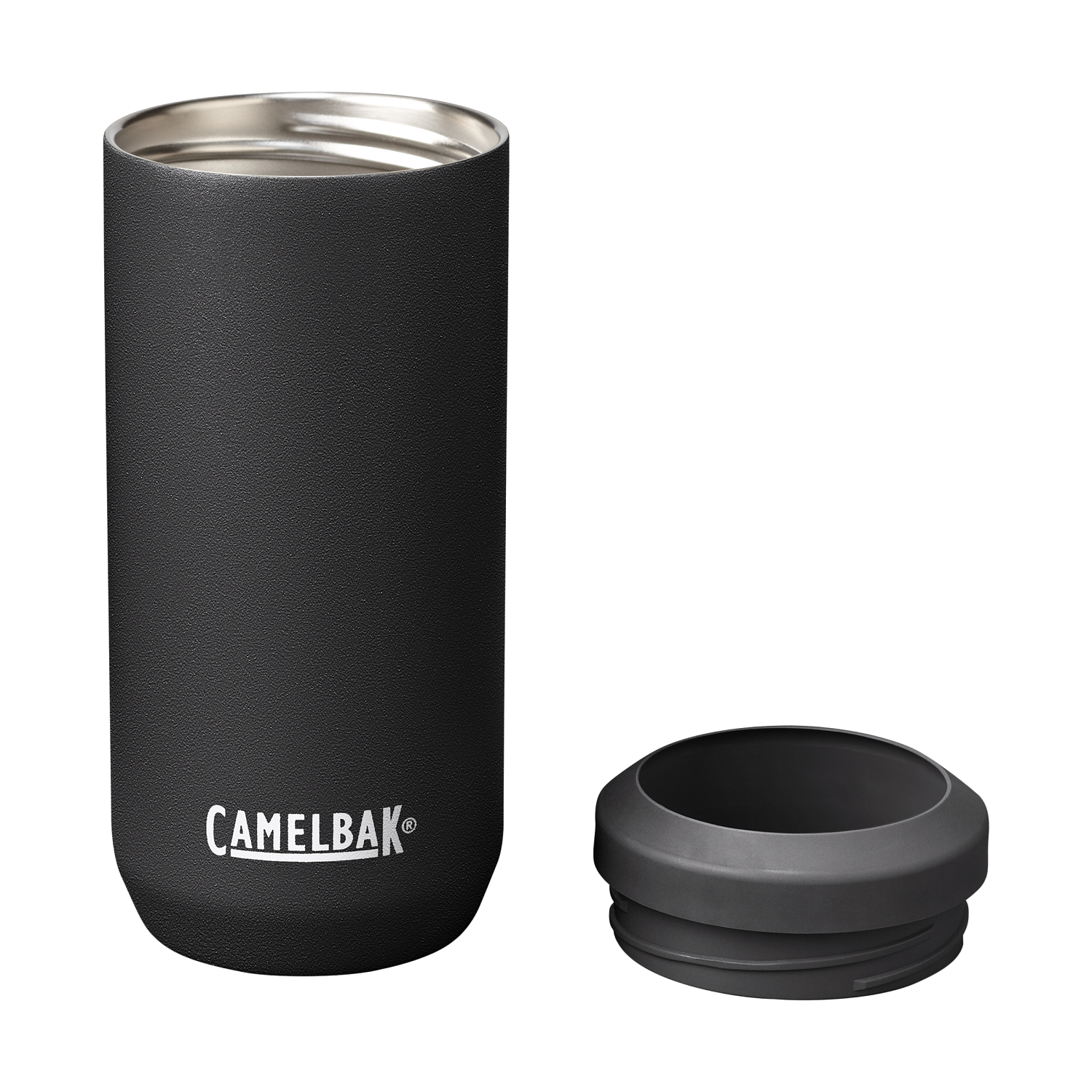 Slim Can Cooler, SST Vacuum Insulated 12oz, Black