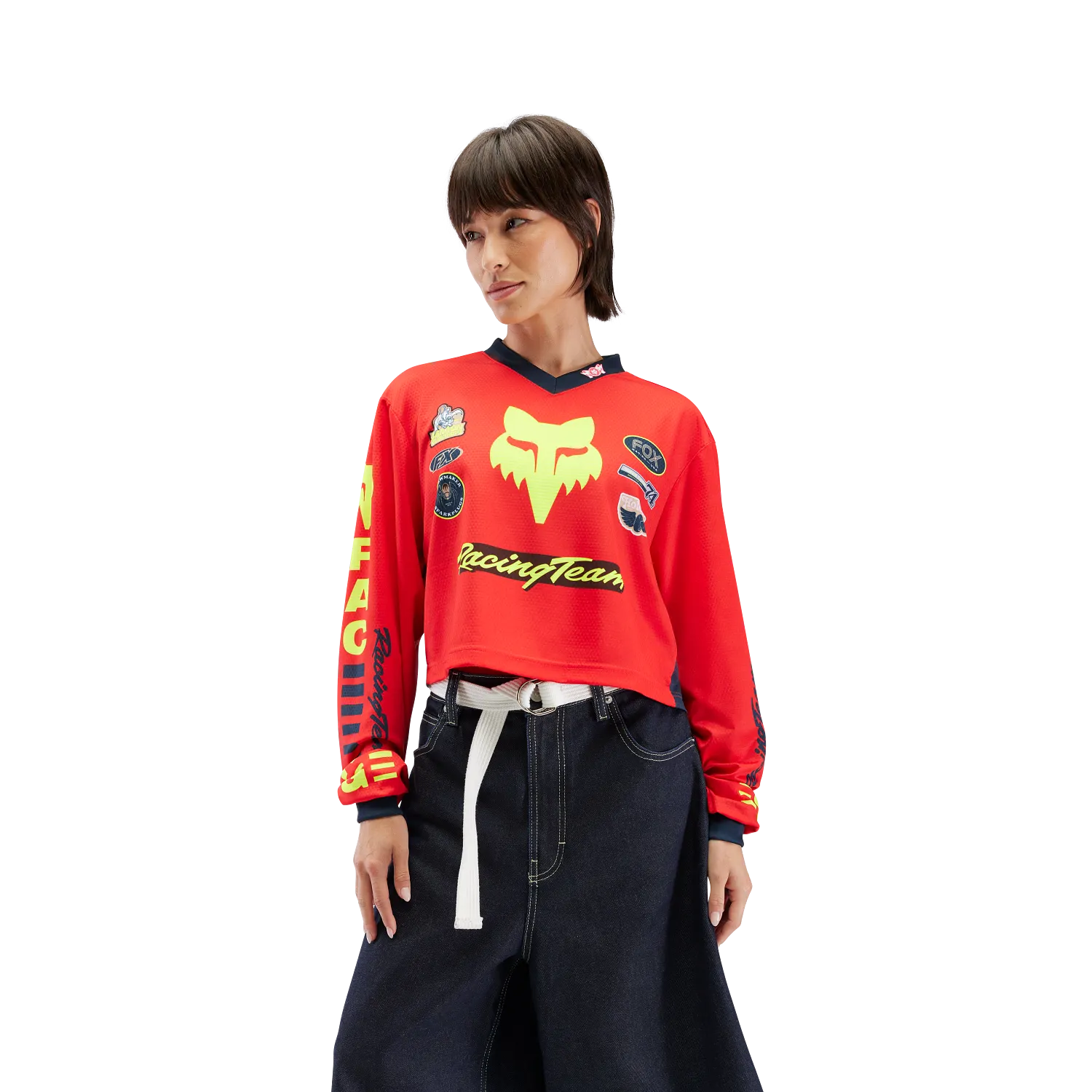 W SUPER TRICK LFS CROP JERSEY 