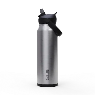 Thrive&trade; Flip Straw 32oz Bottle, Insulated Stainless Steel