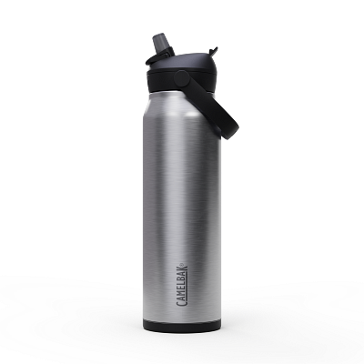 Thrive&trade; Flip Straw 32oz Bottle, Insulated Stainless Steel&nbsp;