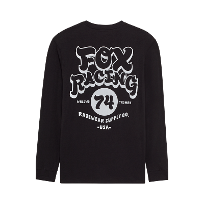 RACEWEAR LS PREM TEE [BLK] S