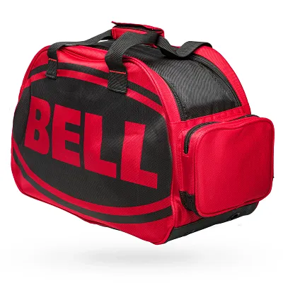 HELMET BAG ZIPPERED RED