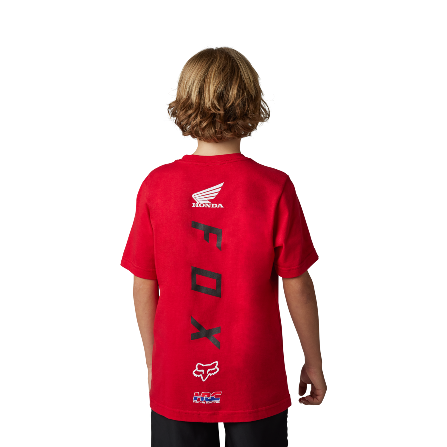 Camiseta Juvenil Fox X Honda - Ni&ntilde;os
